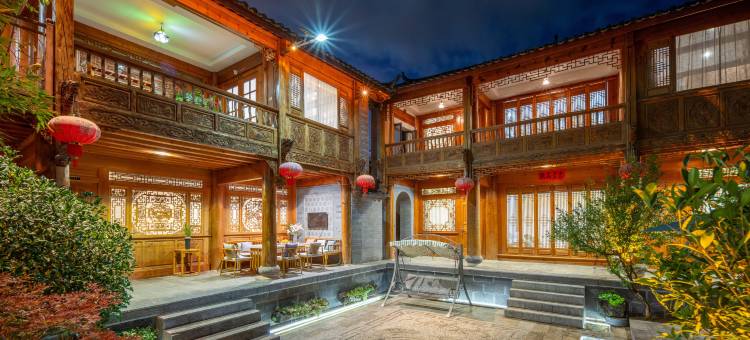 花筑·村上村宿·古城边Escape自驾旅居雪山景庭院(丽江古城区店)图片