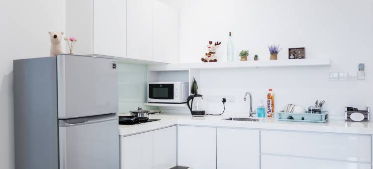 槟城乔治市两卧室海景套房(Georgetown Penang Family 2BR Seaview Suite)图片