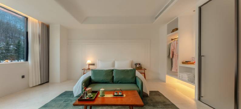 闲时·多元化360°白色印象设计师·轻奢美宿(老君山中灵索道店)图片