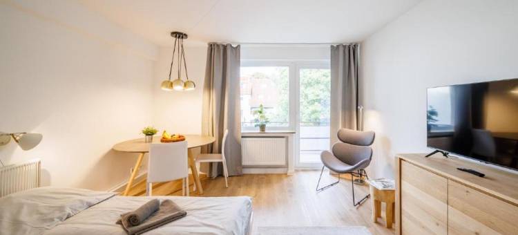 霍顿沙伊达街格鲁克奥夫公寓酒店(Glück Auf Appartements Rüttenscheiderstraße Essen)图片