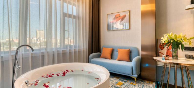 西格尔轻奢酒店(东营胜利油田中心医院西城万达广场店)图片