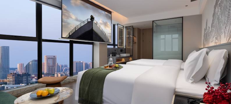 YICHILL 亦呈酒店(长沙黄花国际机场木马塅地铁站店)图片