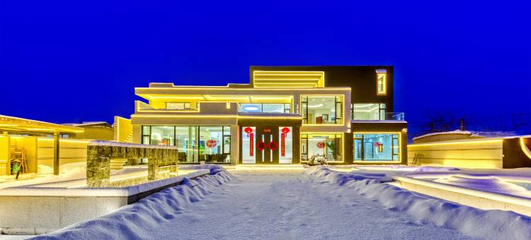 盖州·Mybs 沐云伴山180 °山景私汤·现代美学主题别墅图片