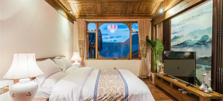 玉满楼丨雪山观景全景客栈(丽江古城大水车店)图片