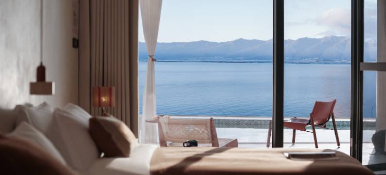 岚悦里丨想雲悬崖秘境私汤•VILLA 一线海景避世酒店(大理洱海店)图片