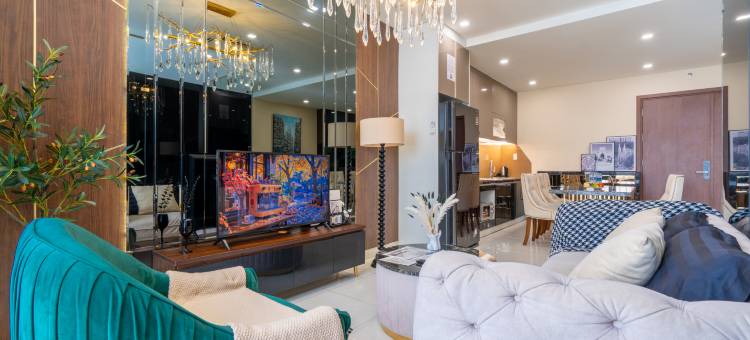 河畔市中心公寓，靠近滨城市场，免费泳池(Riverside City Center Apartment near Ben Thanh Market | Free Pool)图片