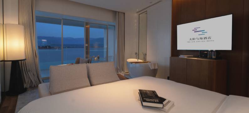 太阳与海民宿图片