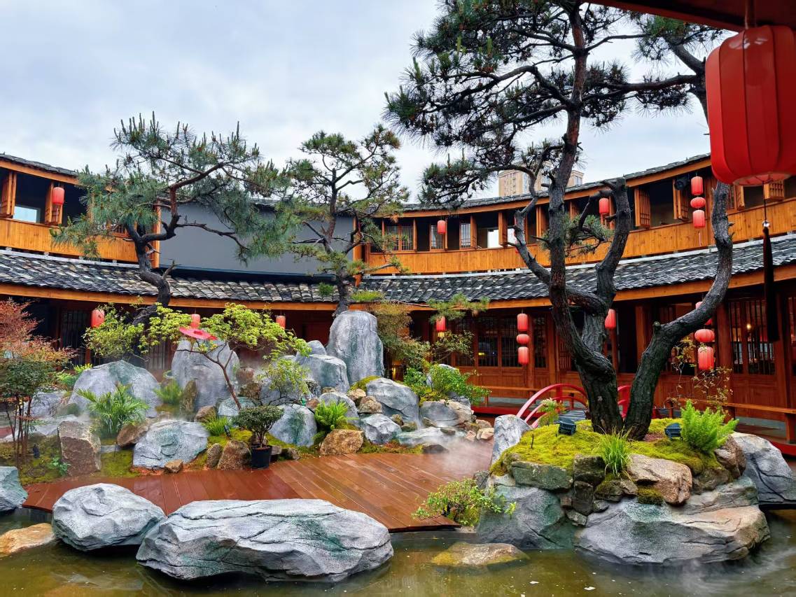 观蓝舒苑|土楼花园·设计师酒店图片