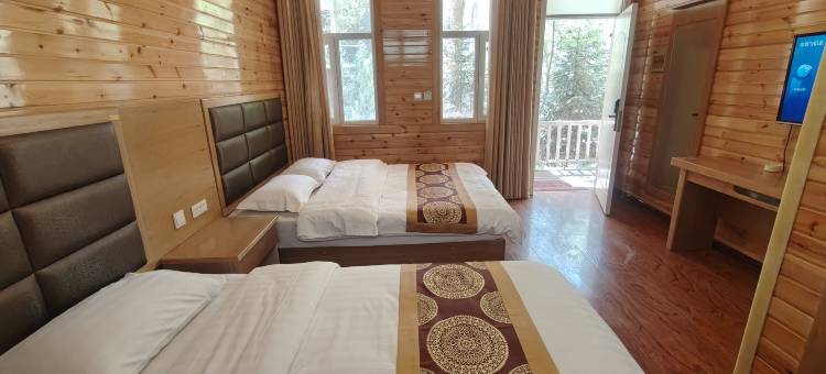 嘉峪关亚龙湾生态木屋(嘉峪关南站店)图片