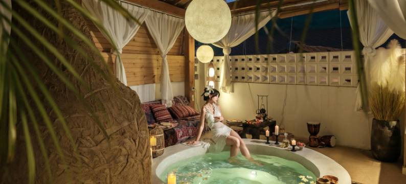 安吉栖心山隐·藏风雪景Valley Villa山野温泉美拍亲子度假美宿图片