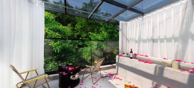 青城后山泰庄·依山伴水·温泉私汤民宿(泰安古镇店)图片