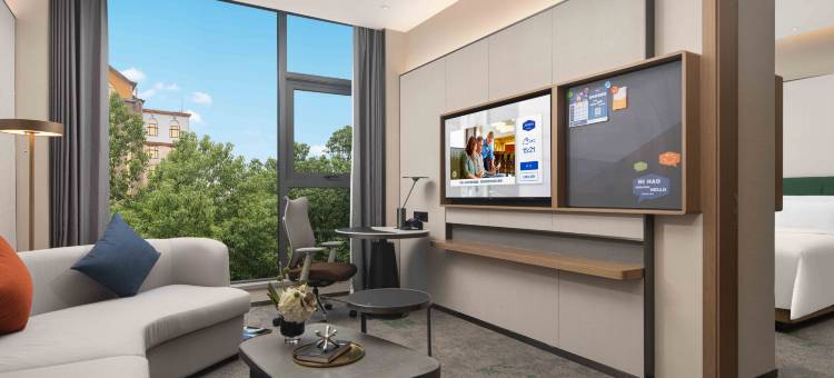 上海松江站希尔顿欢朋酒店图片