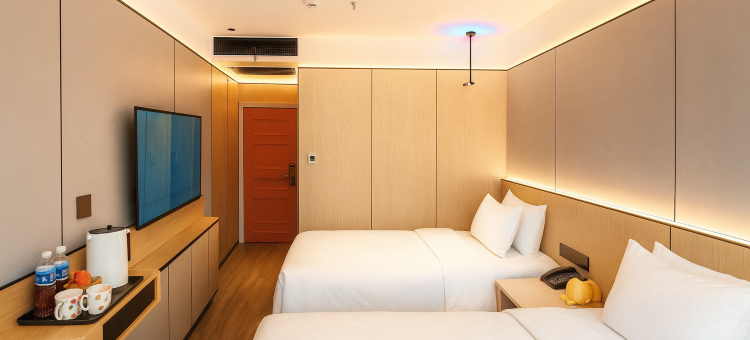 趣哦酒店·美宿作品(芜湖中山路步行街八佰伴店)图片