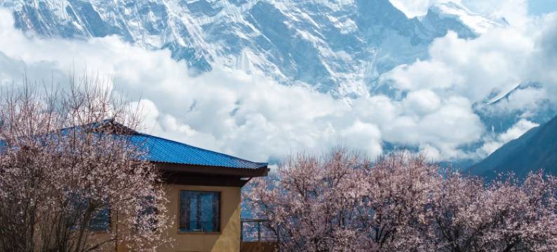 水墨·山野庐图片