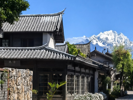 丽江古城岚舍庭院