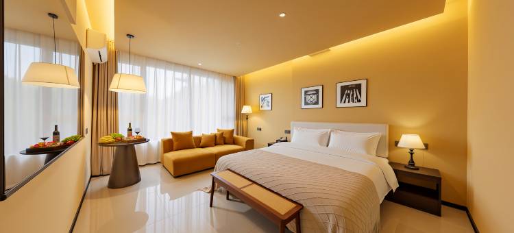 春泽Hotsping Villa|私汤轻奢设计师美宿(忻州古城店)图片
