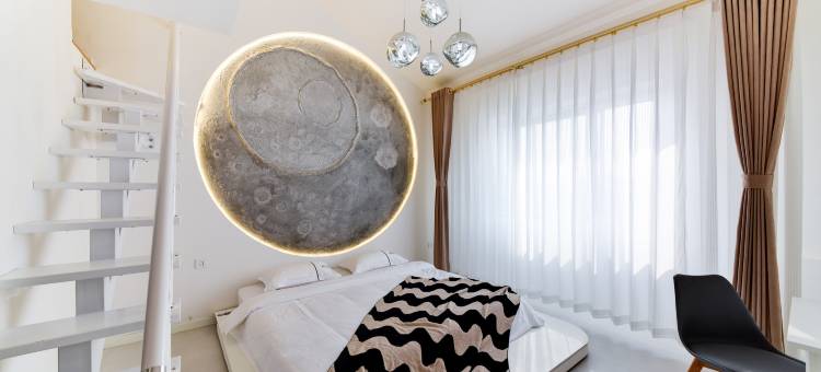 澜天一舍loft主题海景公寓(北戴河老虎石海上公园店)图片