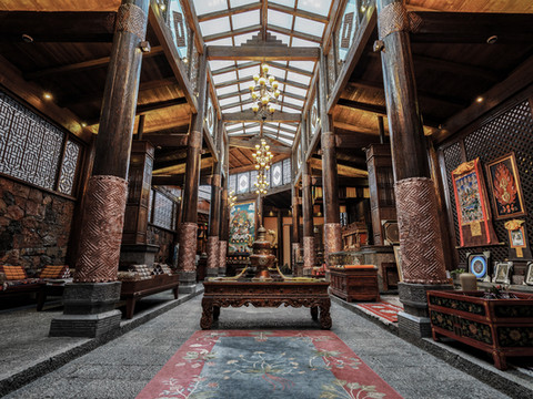 香格里拉•桑珠Staycation珠康奢居(独克宗古城大佛寺转经筒店)