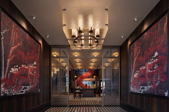 长沙五一广场湘江宾馆1968