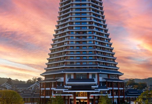 侗乡岭南东方酒店外景图