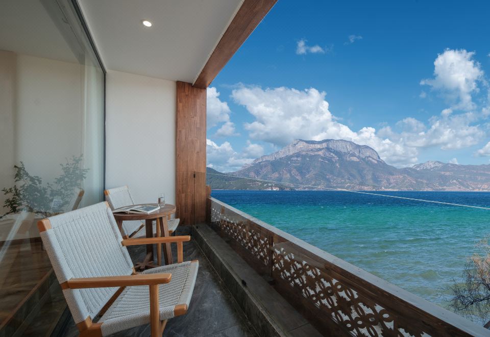 Lugu Lake Pushu Homestay over view