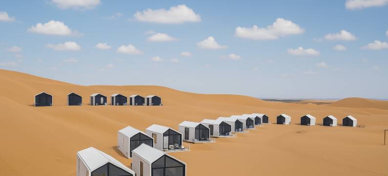 观沙居腾格里沙漠酒店图片