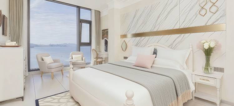 和风时屿·VibeParis海景|法式设计师民宿(威海韩乐坊高铁站店)图片