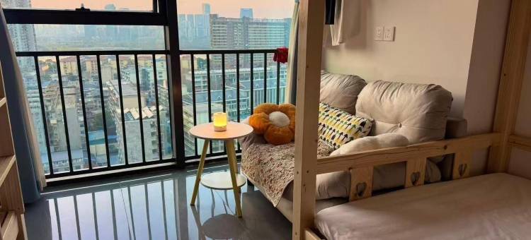 长沙江景落日女生青旅(培元桥地铁站店)图片