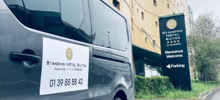 巴黎戴高乐机场阿克蒂苏尔斯施坦丁套房酒店(Standing Hotel Suites by Actisource)图片