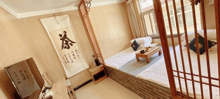 五台山枫林山居图片