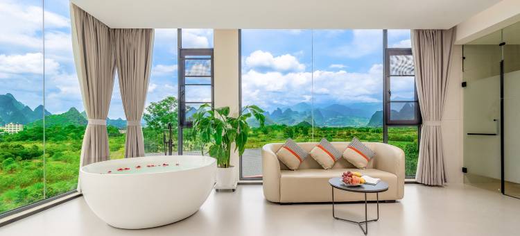 隐田居·全景轻奢酒店(二十元背景风景区店)图片