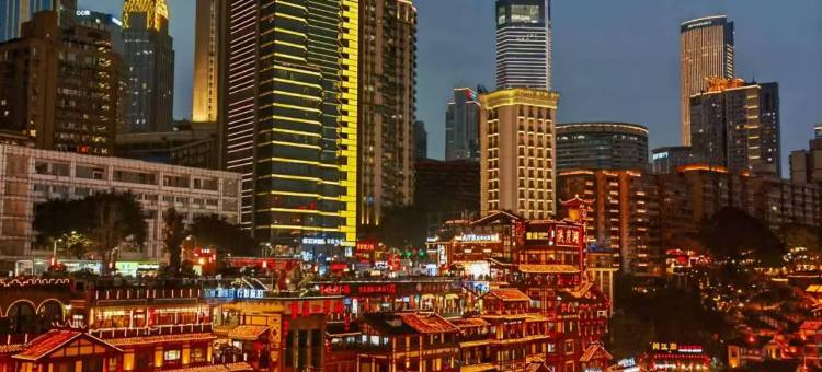 桔子酒店(重庆解放碑洪崖洞江景店)图片