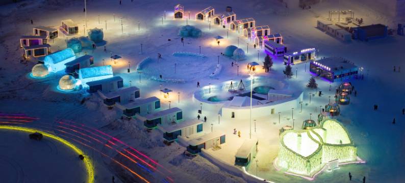 哈尔滨冰雪大世界温泉营地图片