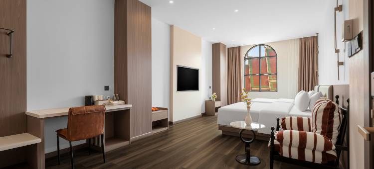 法国街真逸酒店(市中心湄公河畔及万象西虹夜市旁)(True Ease HotelNear the Mekong River in the city center, Vientiane West Hong Night Market)图片