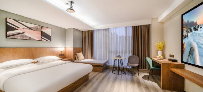 青花瓷韵美宿酒店(宁波火车站印象城店)图片