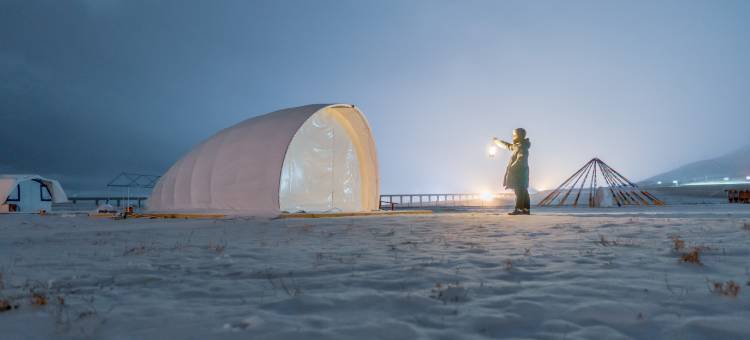 当雄雪山星空营地图片