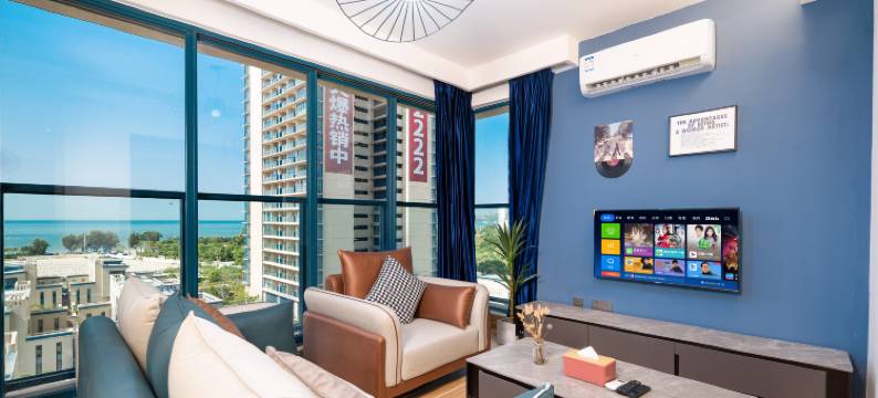 蓝半·日落海景公寓(万科双月湾三期店)图片