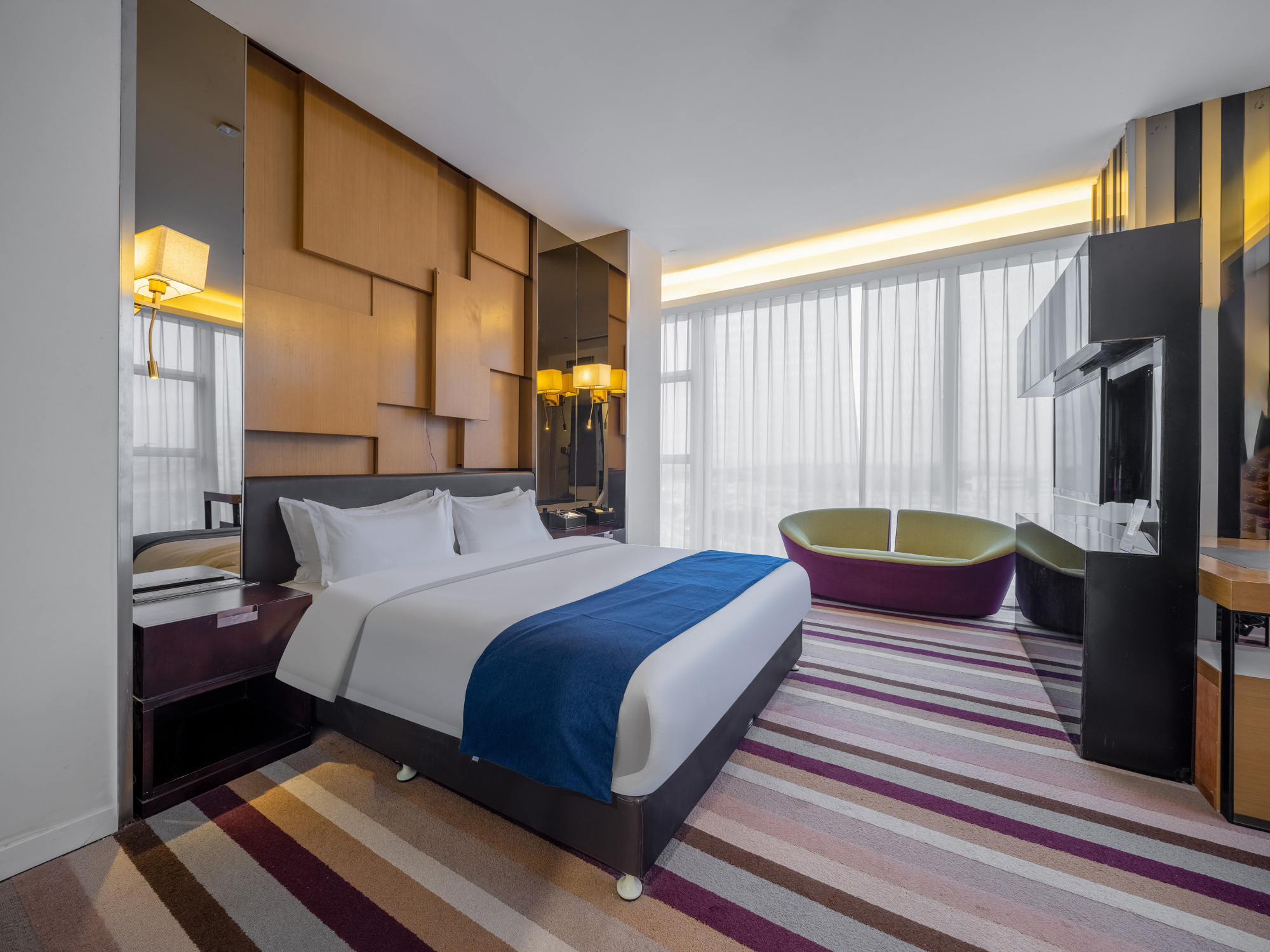 Qingdao Jinfuyue Hotel (Heilongjiang Middle Road Oriental City Branch) Over view