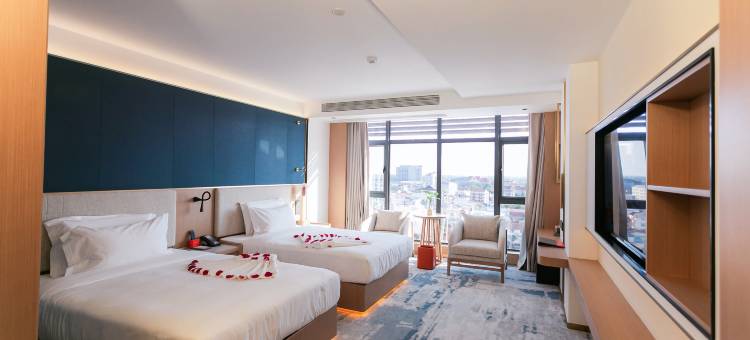 万象·温德姆华美达RamadabyWyndham酒店(顶楼无边泳池/市中心)(Ramada by Wyndham Vientiane Central)图片