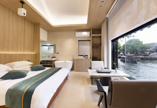 西塘溪畔居设计民宿外景图