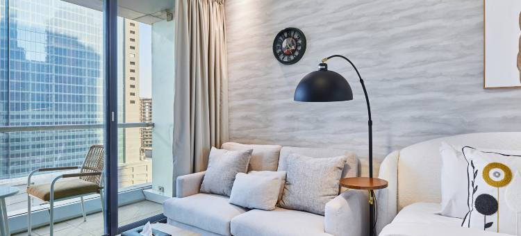 bnbme | JLT 时尚单间公寓 - 5分钟可至地铁(bnbme | Stylish Studio in JLT - 5 Min to Metro)图片