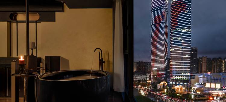 某间酒店(花果园双子塔方圆荟海豚广场店)图片