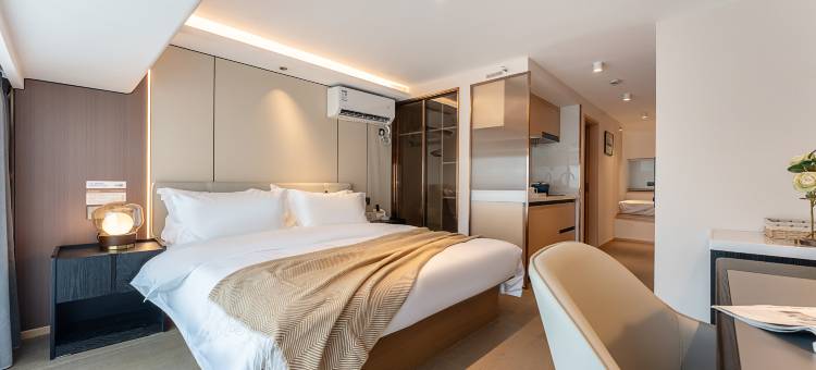 杭州铂雅居城市景观公寓(西湖黄龙体育中心店)图片