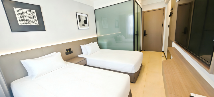 大连名洲商务宾馆(大连北站店)图片