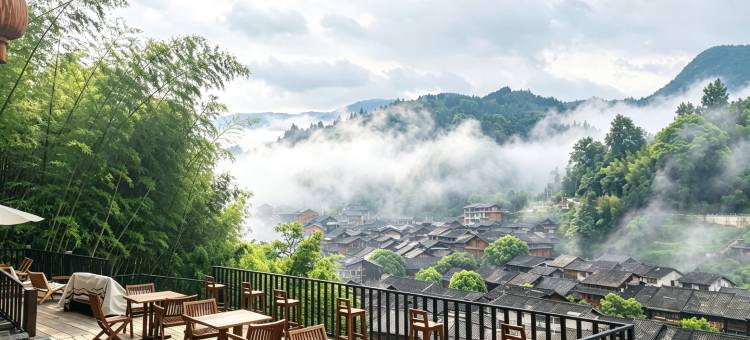 高见｜寨顶·ZHAO ALTUS丨270°全景私汤奢宿(肇兴侗寨店)图片