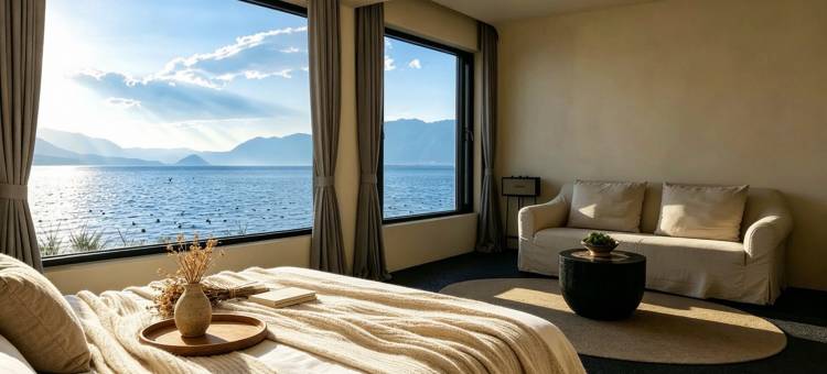 花筑·素心江上·诧寂私密度假Villa·躺看洱海美墅(喜洲洱海店)图片