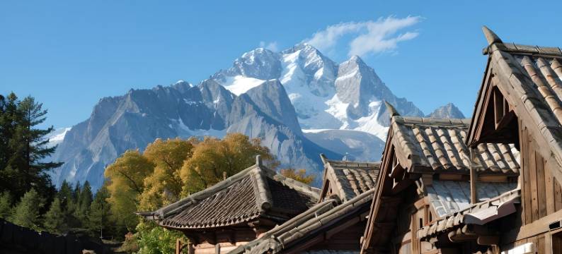 柏呈雪山酒店(丽江古城中心木府店)图片