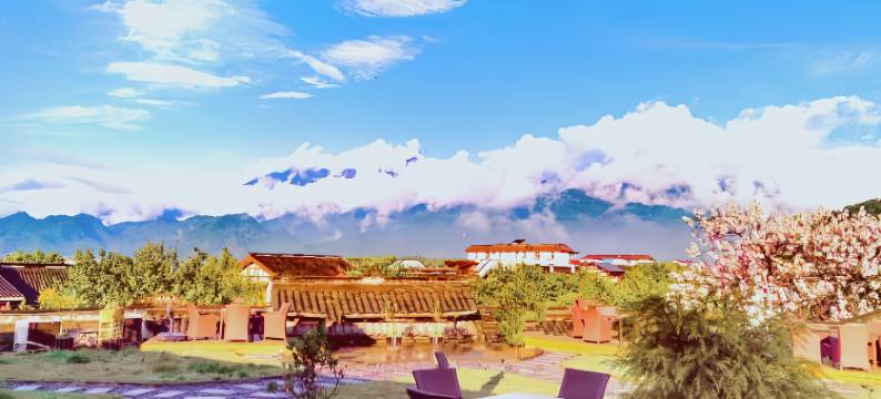 风隐天骄酒店(都江堰景区南桥店)图片