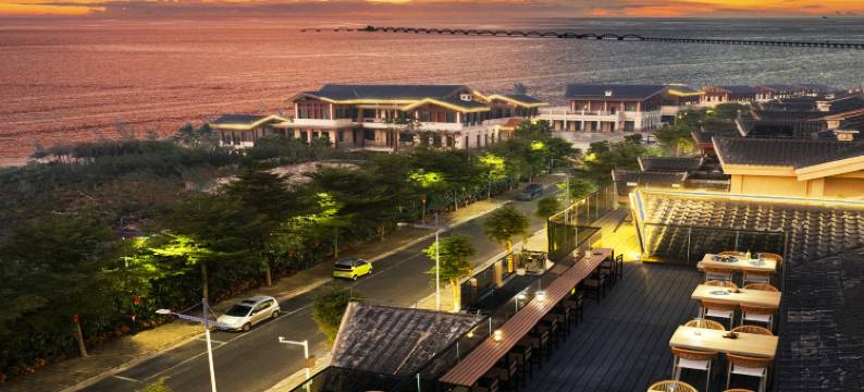 涠洲岛悦海汀海景酒店(西角码头蓝桥店)图片