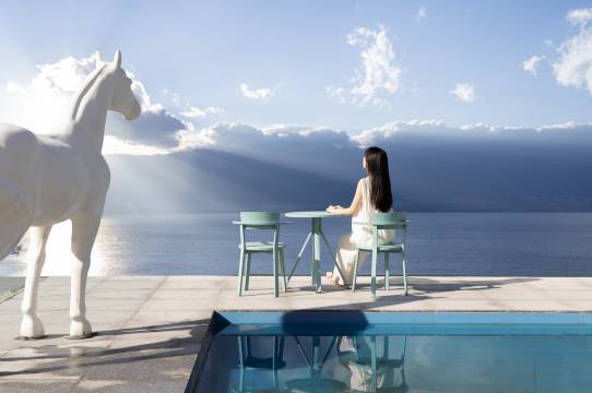 纤云・Astrum泳池丨甜品・360°悬崖海景音乐温泉酒店(大理洱海店)图片